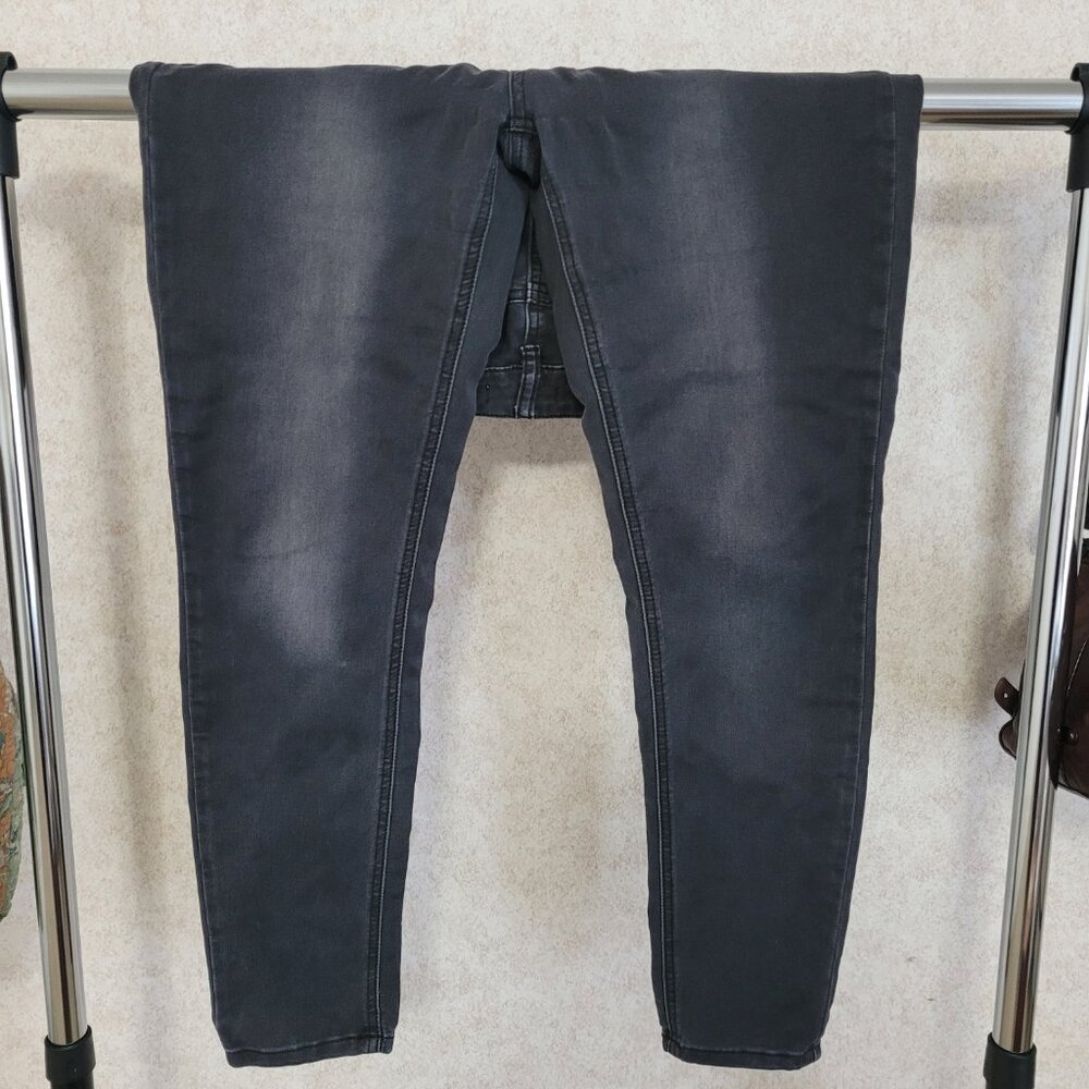 Black Skinny Jeans Vintage Size 11 Love Fire